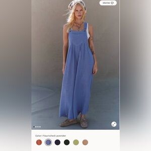 Free People Sun Drenched Overalls